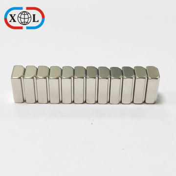 Rectangular Neodymium Magnet with Chamfered Edge