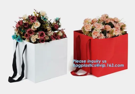 flower paper bag many size flower window paper bag flower pot package, Flower Felt Bags