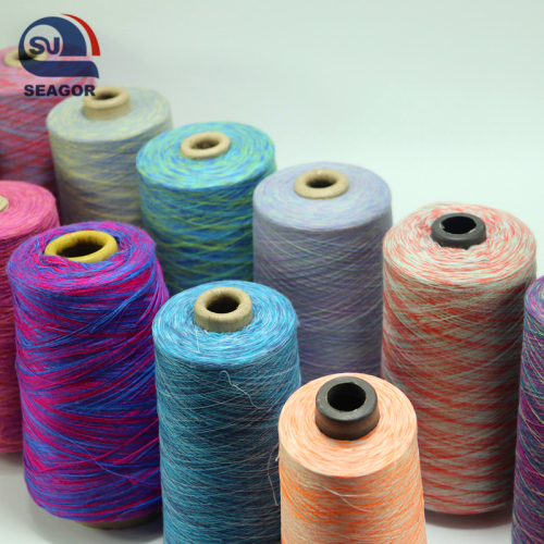 Yatak için% 100 polyester filament yatak dikiş ipliği