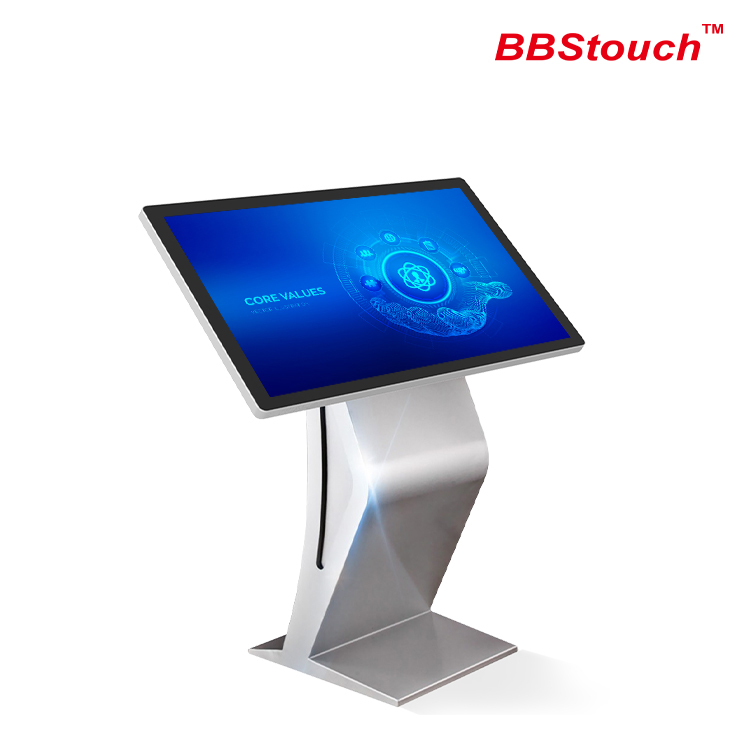 43 "ကြမ်းပြင် stand touch screen query kiosk