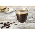 Double wall Insulated Glass Coffee Mug or Tea Cup for Latte, Cappuccino