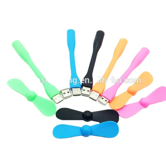 2017 latest design fashion pocket fan custom logo 2 in 1 mini fan for mobile phone