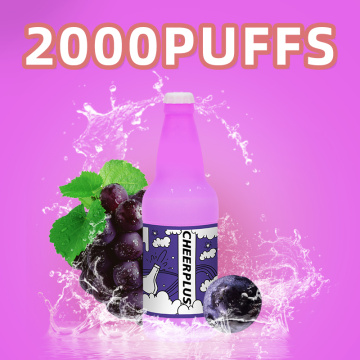 卸売Cheerplus 2000 Puffs使い捨て蒸気ポッド