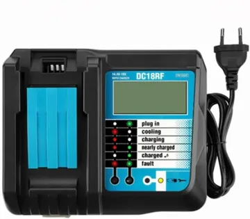 DC18RF 14.4V 18V 3A Li-ion Battery Charger for Makita BL1830 BL1840 BL1430 BL1440