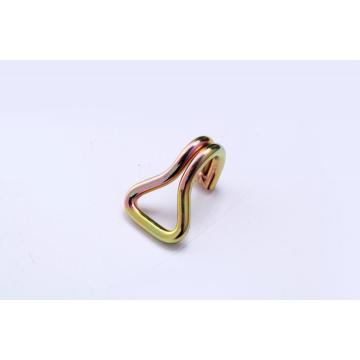 38mm Znic Plated Double J Hook 3000KG