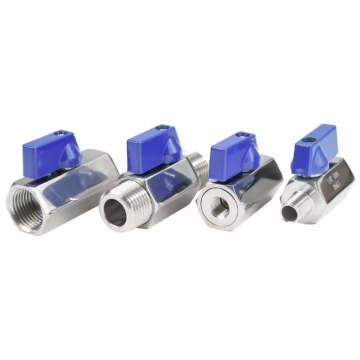 Stainless Steel Mini Ball Valve 304 316 Threaded End