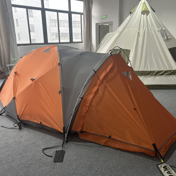 3-4 Person Mountain Climbing Outdoor Tent: One Bedroom, One Living Room