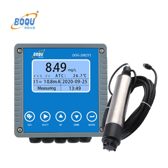 BOQU Factory Directly Supplies DOG-2082YS Optical Dissolved Oxygen Meter for Sewage and Water Plants