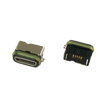 Waterproof MICRO USB 5P B Type Receptacle SMT