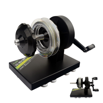 Portable High-Quality Adjustable Fishing Line Winder Spool with Suction Stability