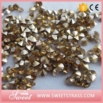 facory direct sale topaz epoxy rhinetone chaton SS10