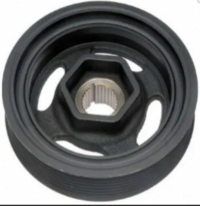 Toyota Highlander 2.7L Crankshaft Harmonic Balancer Part Number 13470-36010 and 13470-0V030