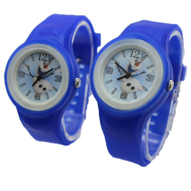 Children Cartoon Silicone Wristwatch