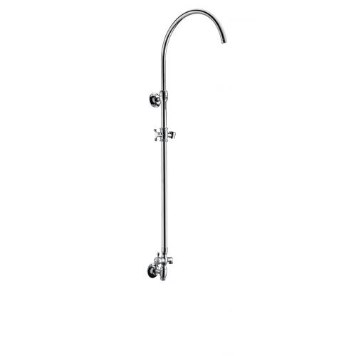 Classic Chrome Brass Shower Set