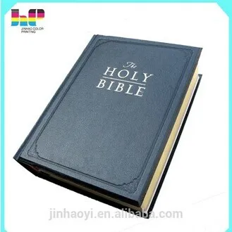 Factory custom king james version bible holy bible book printing