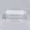 Personalized Clear Acrylic Solid Block