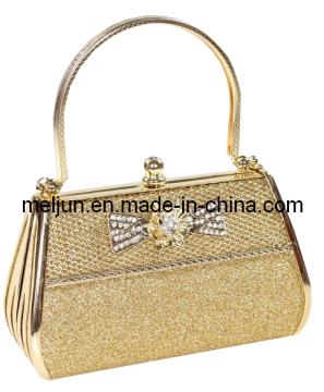 Shining Golden Handling Evening Bag