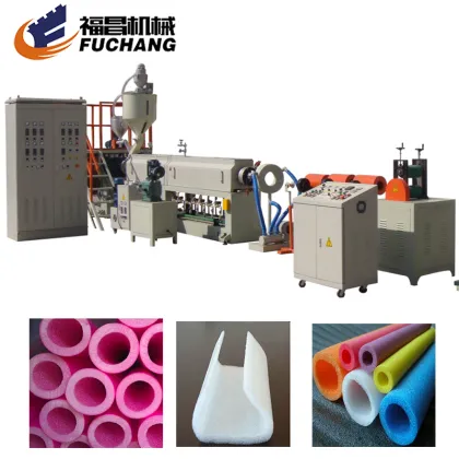 EPE Foam Tube Machine for Water Thermal Insulation Pipes