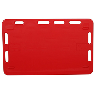 Durable Red Hard Plastic Pig Classing Board