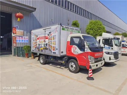 3.6m Foton Mini Refrigerated Unit Truck
