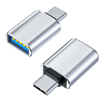 Type C Male Adapter: USB A to USBC Connector OTG for Car Charging and PC IPhone Android