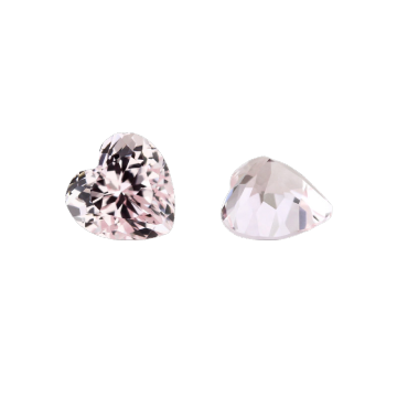 Wholesale Heart Shaped Cultivated Powder Morgan Bare Stone for Laboratory Regeneration