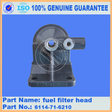 PC300-7 FILEL FILTER HEAD 6114-71-6210