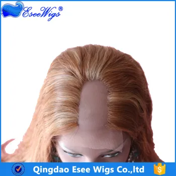 Wholesale Super Quality 100% Human Ombre 27highlight Hair Body Wave U Part Wig 8-28Inch