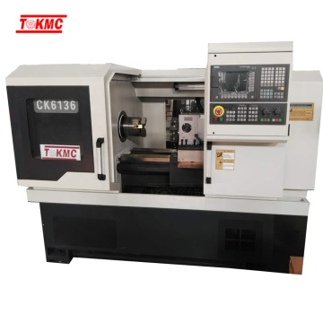 Tornio de cama plana de guía endurecido con control 828D Control - CK6140x750 mm