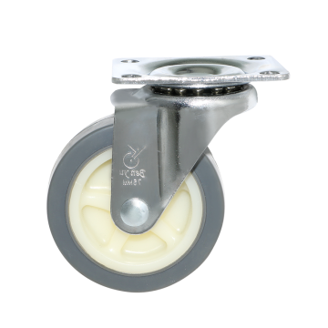 Leichtes Patent Caster Wheel TPU mit Dreh-/Fest-/Bremse