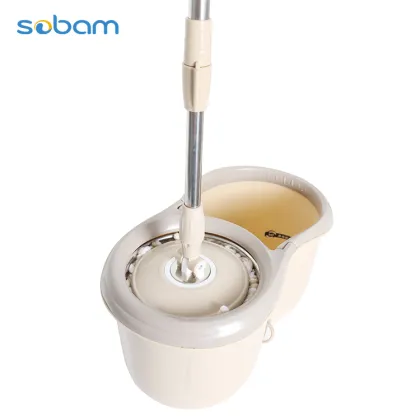Save Space Easy Spin Mop with Double Devices