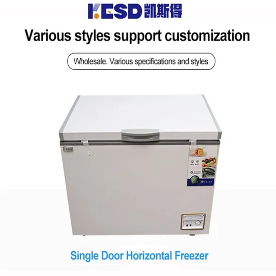 Commercial Large Capacity Single Temperature Dual Temperature Freezer Showcase