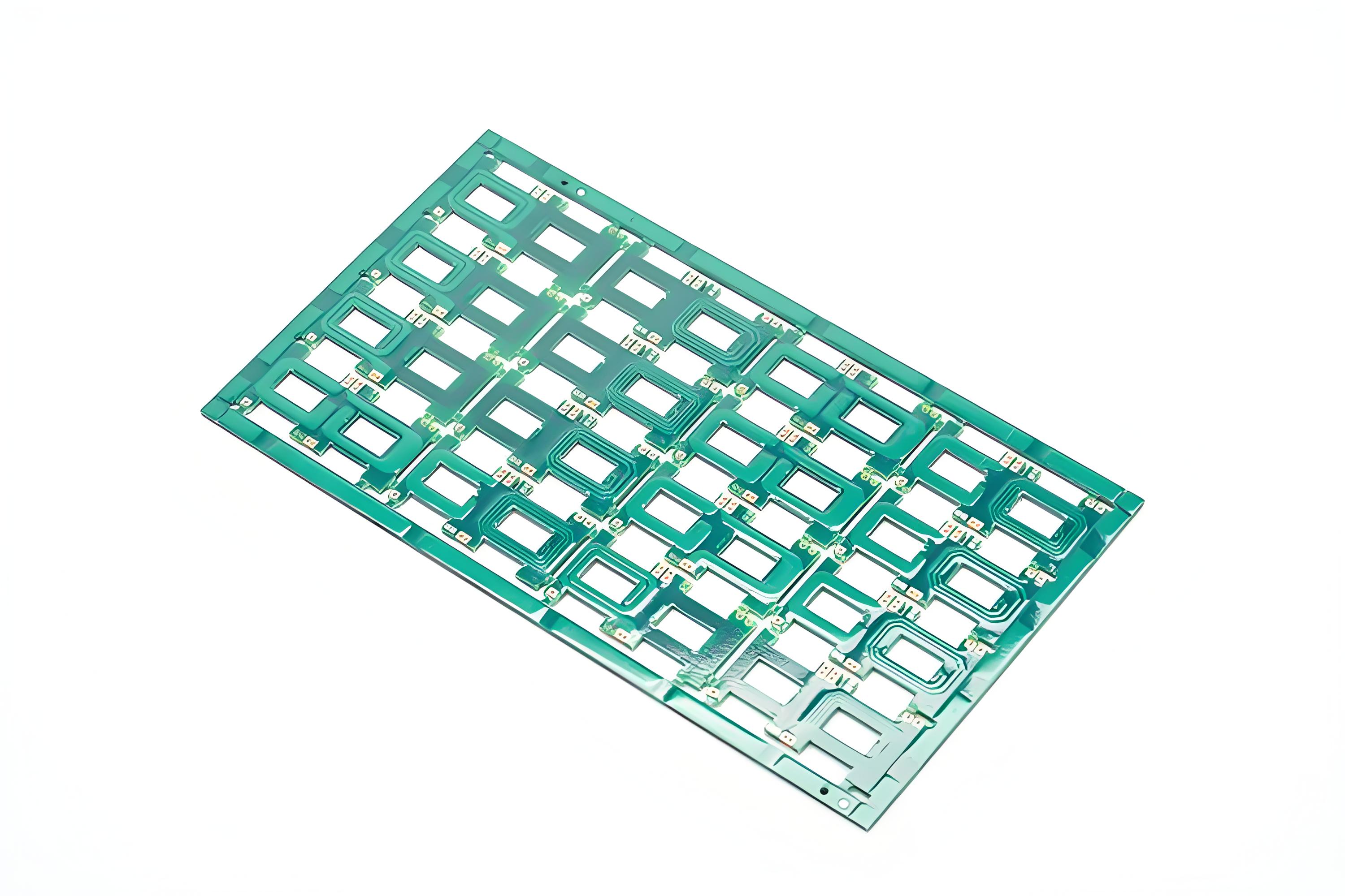 Double-sided carbon oil circuit board