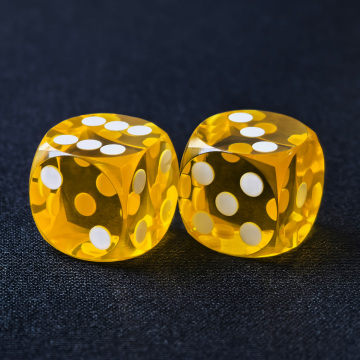 Bescon Professional Precision Casino Dice Round Corner 5/8" (16mm) with Beveled Corner, Without Serial Number