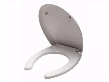 Plastic toilet seat pad cover mould