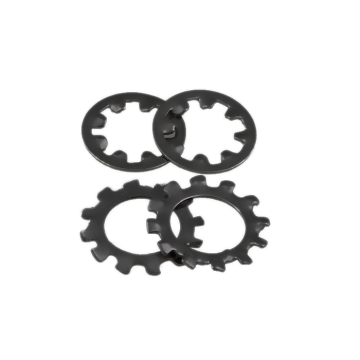 Serrated Lock Washers M2.5 - M20: External and Internal Teeth