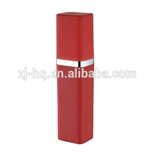 120ml Square Lotion Bottle Red Plastic Lotion Bottle