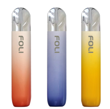 Bella esperienza kit vape ricco di colori fori