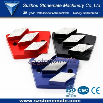 Stonemate diamond grinding plate for concrete grinding machine