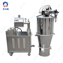 Pulbos at granule vacuum feeder