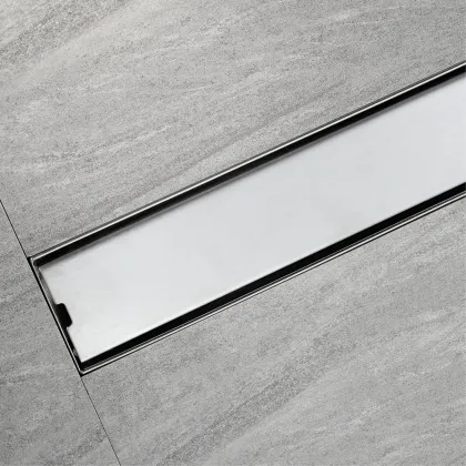 HONGDEC Stainless Steel Invisible Rectangle Floor Drain