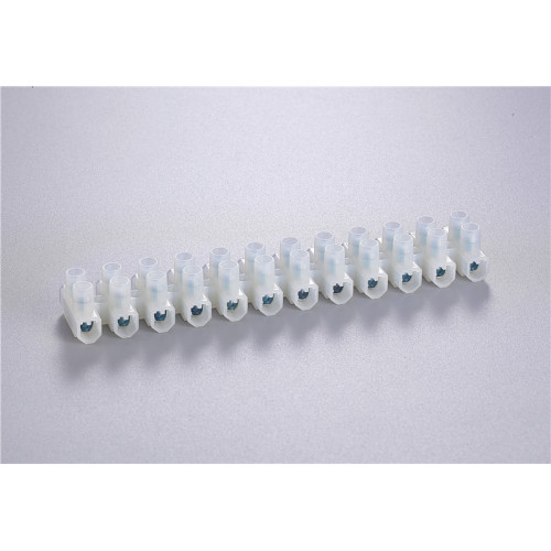 Polyamide66 Base plana 12 polos Conector de bloques terminales