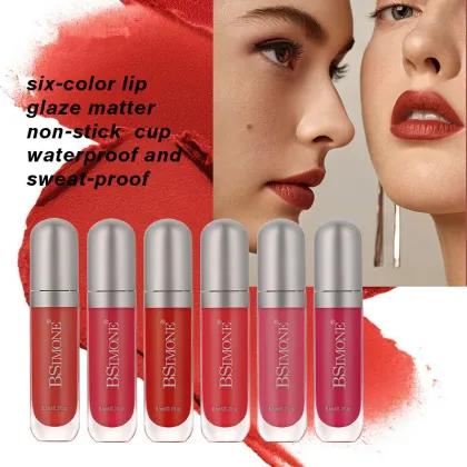 Waterproof Long Lasting Tint Liquid Lipstick Lip Glaze for Moisturizing Beauty Makeup
