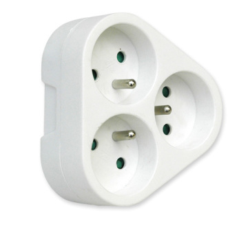 French type travel adapter/ plug OY-FP06