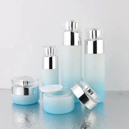 Customized Cosmetic Glass Bottle Packing Set for Skin Care - Devi