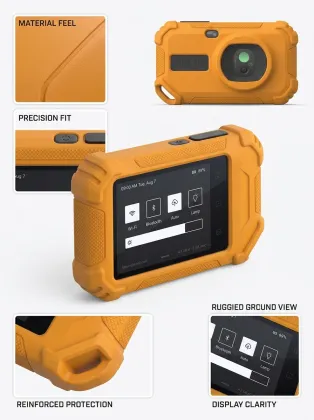 Silicone FLIR C5 portable thermal imager protective case