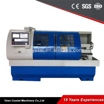 Hydraulic Chuck Tailstock Flat Bed CNC Lathe Machine CK6150A