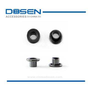 New Fashion Gunmetal Color Garment Brass Eyelets Logo Custom Shoes Grommets for Shoes Bags Jacket Belt Boots Metal Decorations