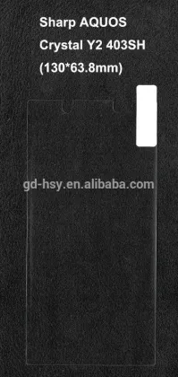 HUYSHE for AQUOS 403SH anti-broken tempered glass screen protector for AQUOS 403SH