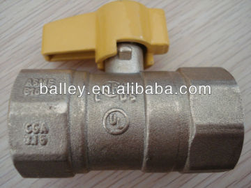 Brass ball valve / CSA certificate / VITON o-ring